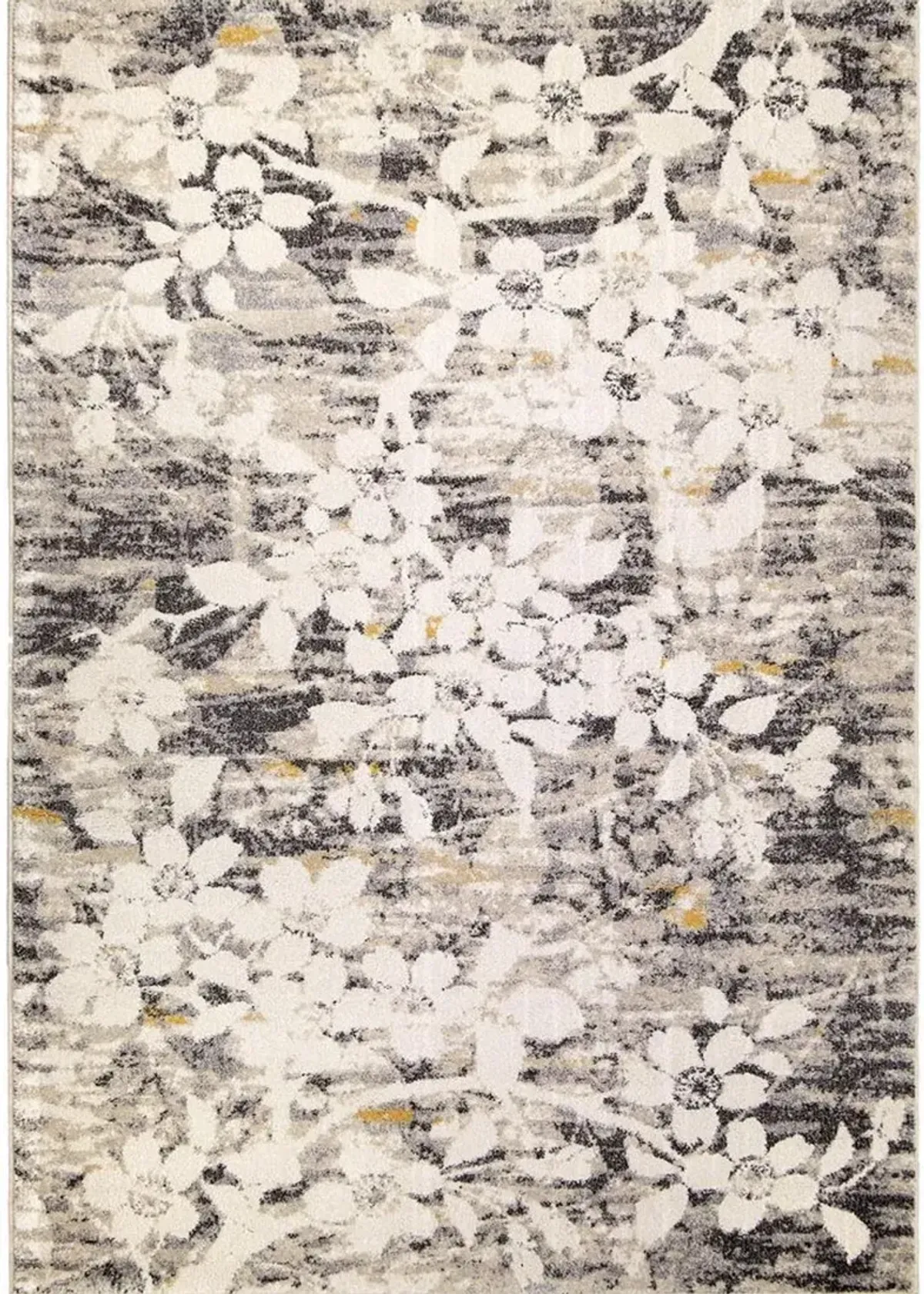 Studio 5 x 8 Asian Garden Light Gray Area Rug