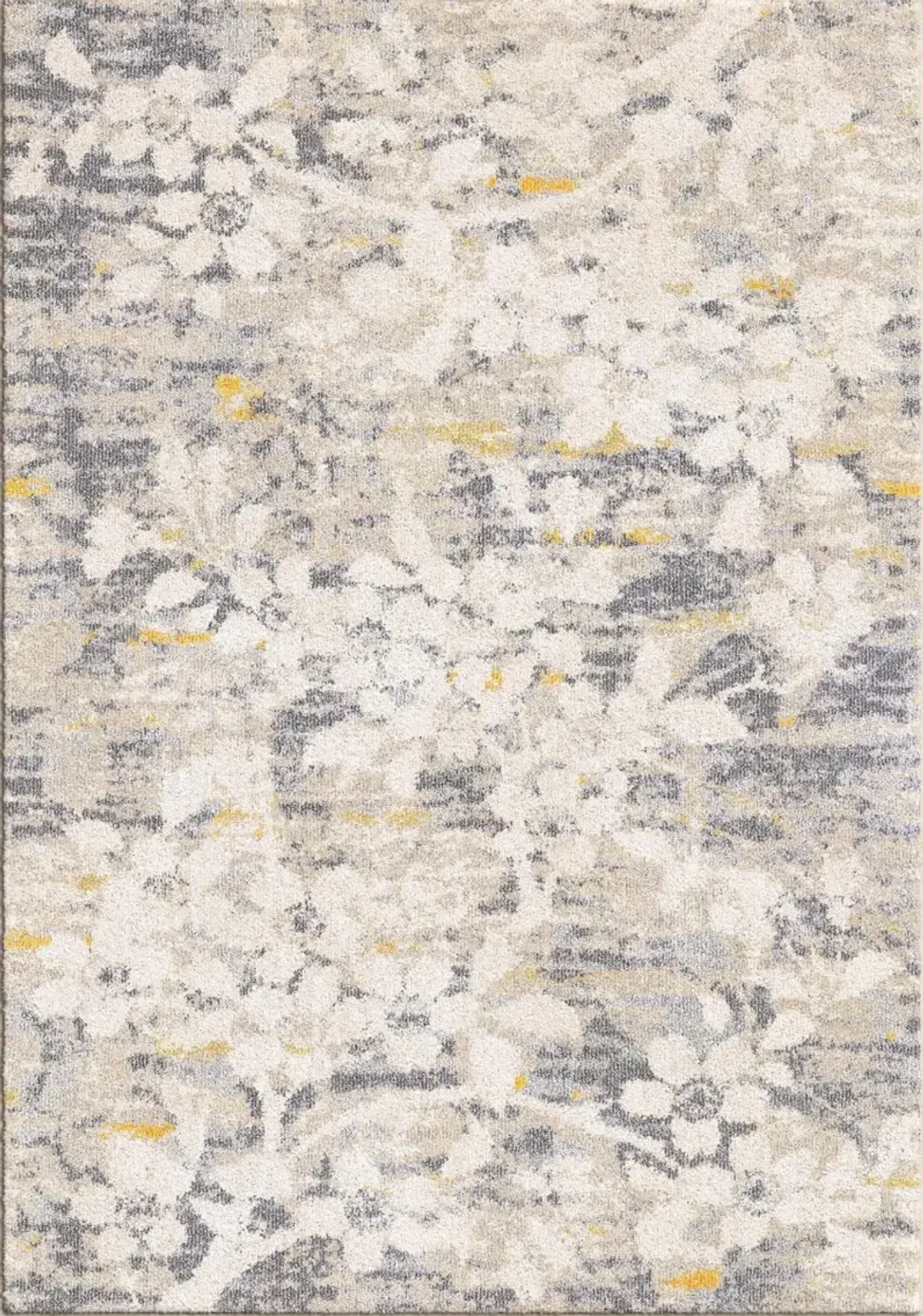 Studio 8 x 11 Asian Garden Light Gray Area Rug