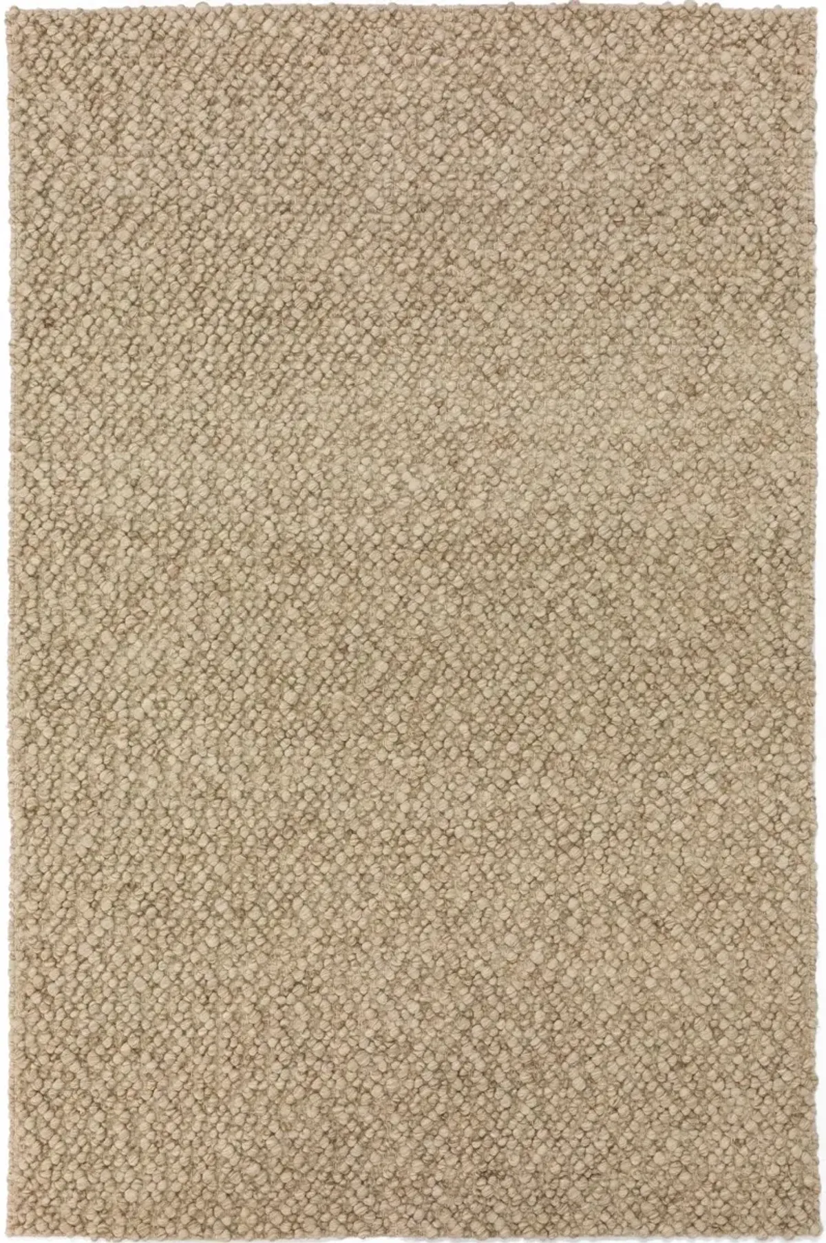 Gorbea 5 x 8 Latte Wool Area Rug