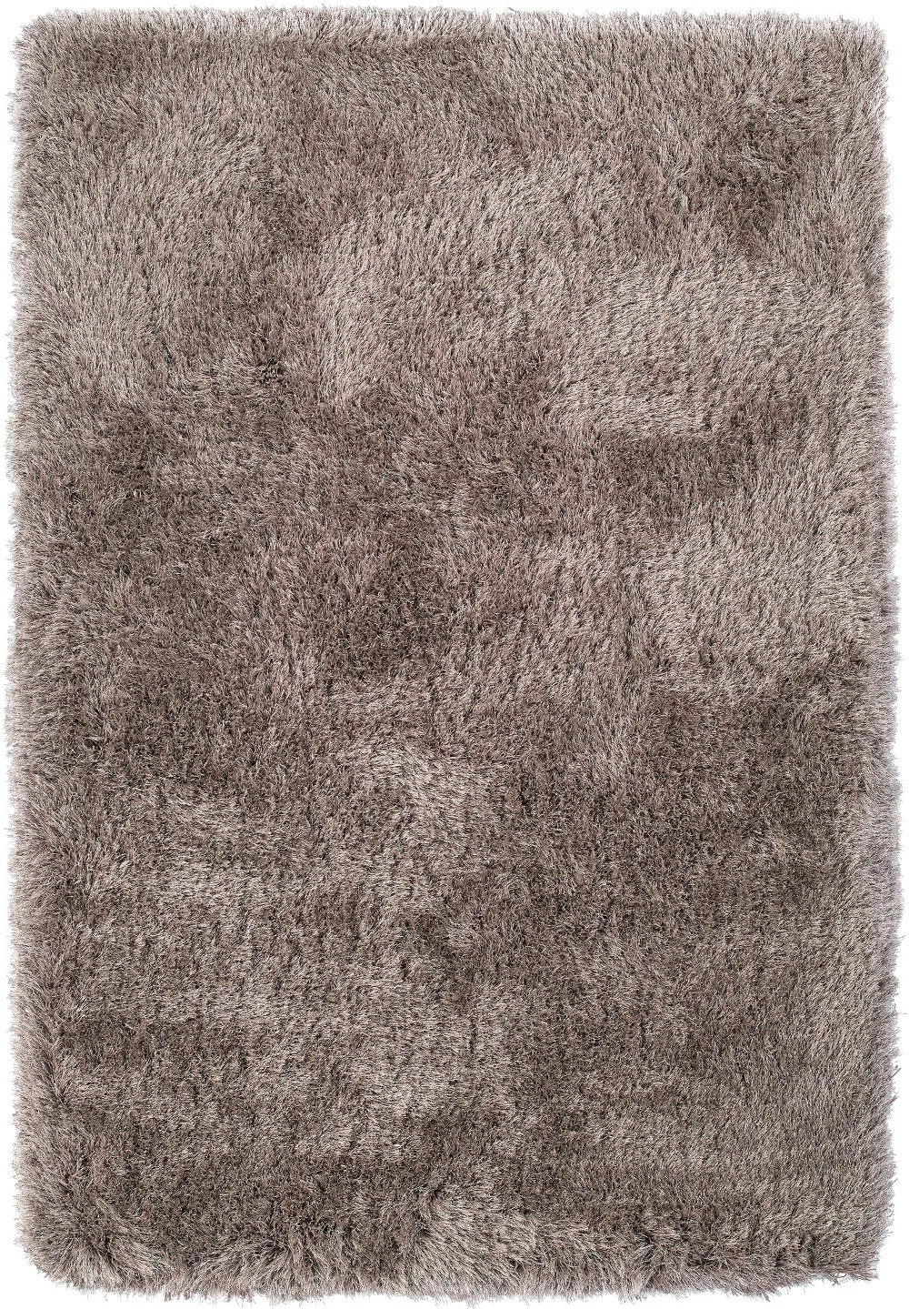 Impact 5 x 8 Mushroom Brown Shag Rug