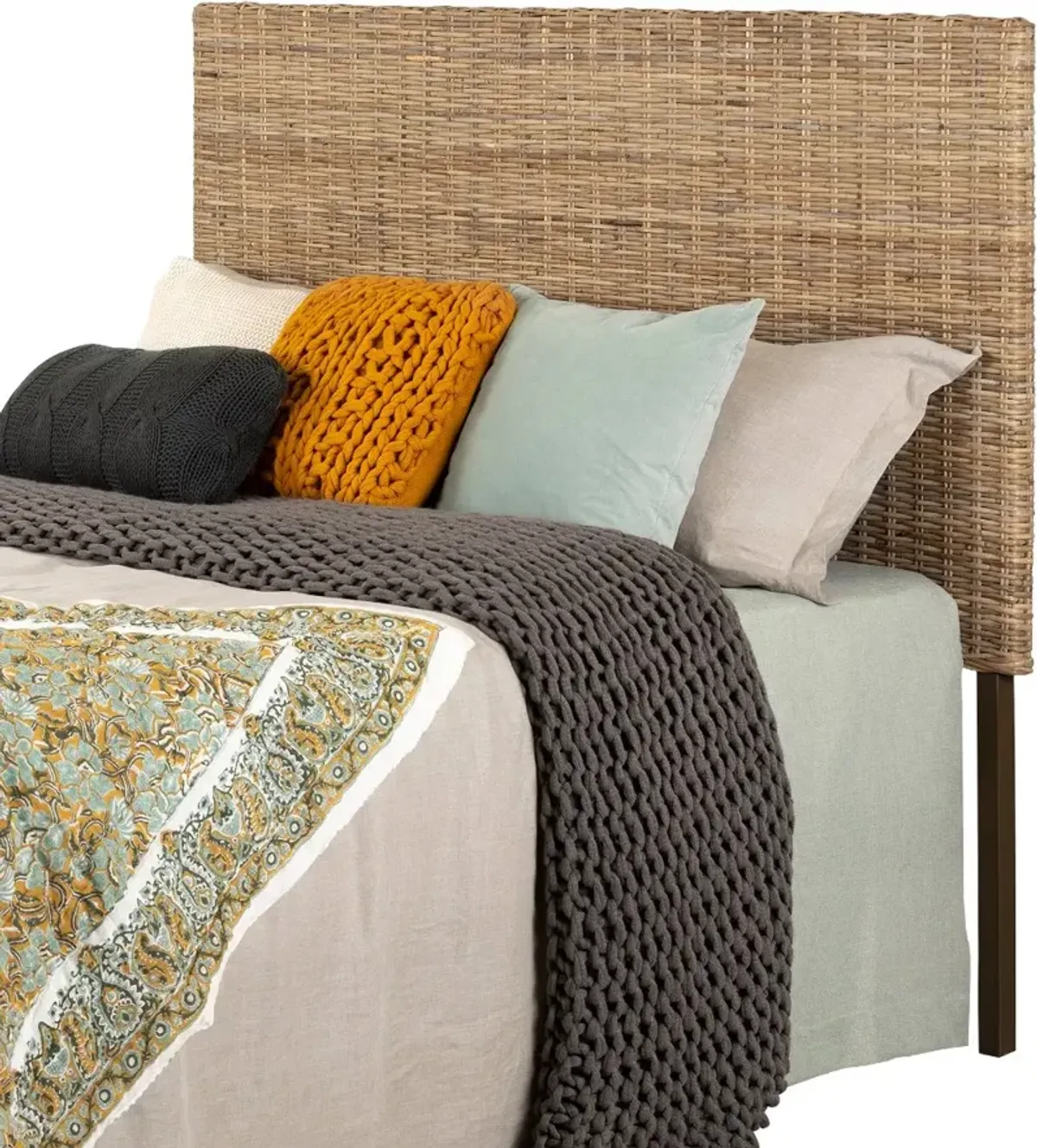 Avilla Rattan Queen Headboard - South Shore