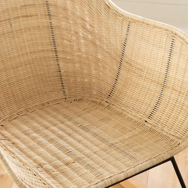 Balka Rattan Rocking Chair - South Shore