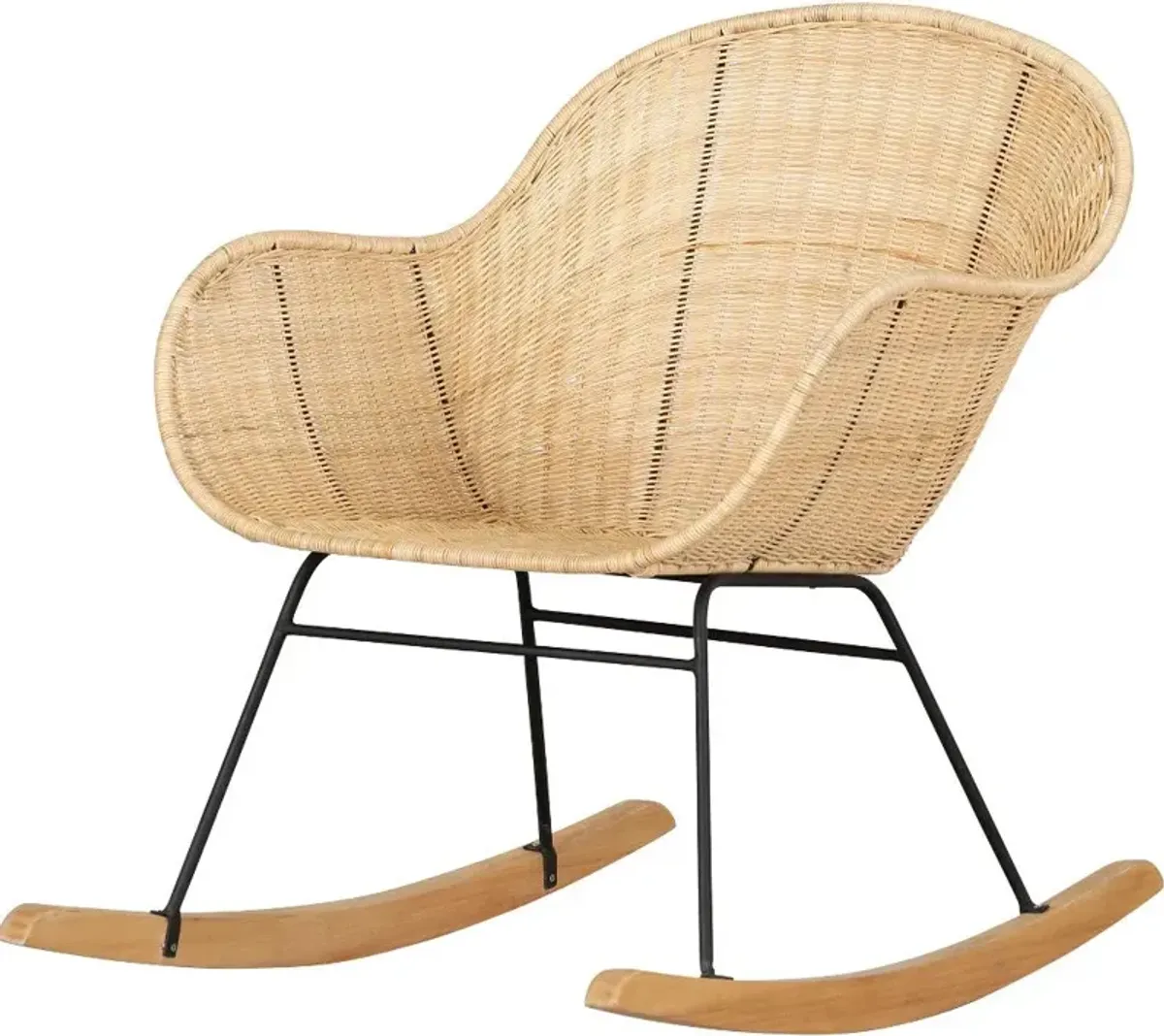 Balka Rattan Rocking Chair - South Shore