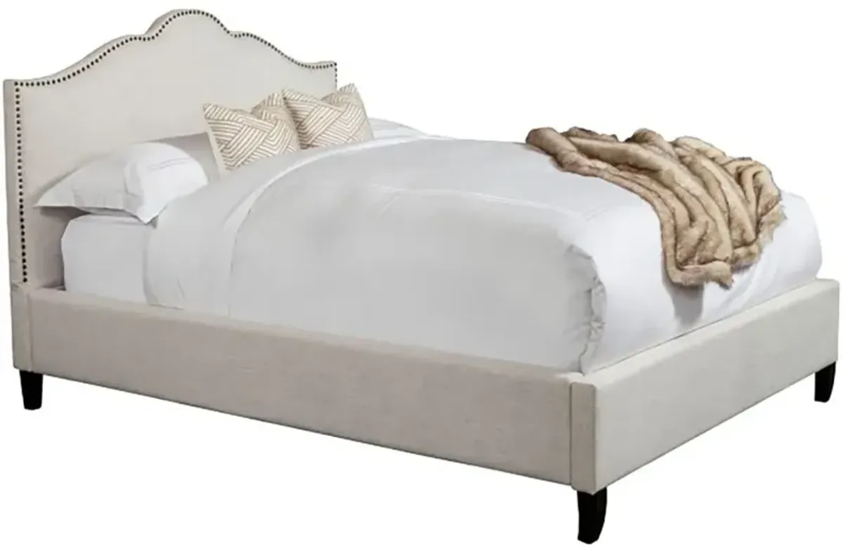 Aster Natural Queen Upholstered Bed