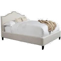 Aster Natural King Upholstered Bed