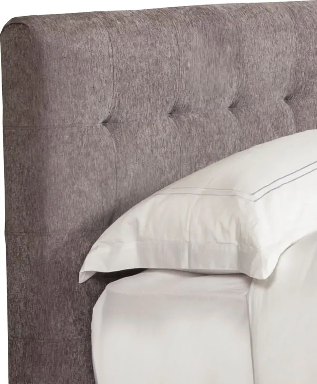 Iris Gray Queen Upholstered Bed