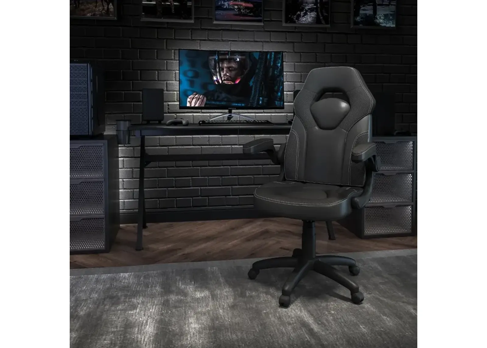 X10 Black Gaming Swivel Chair