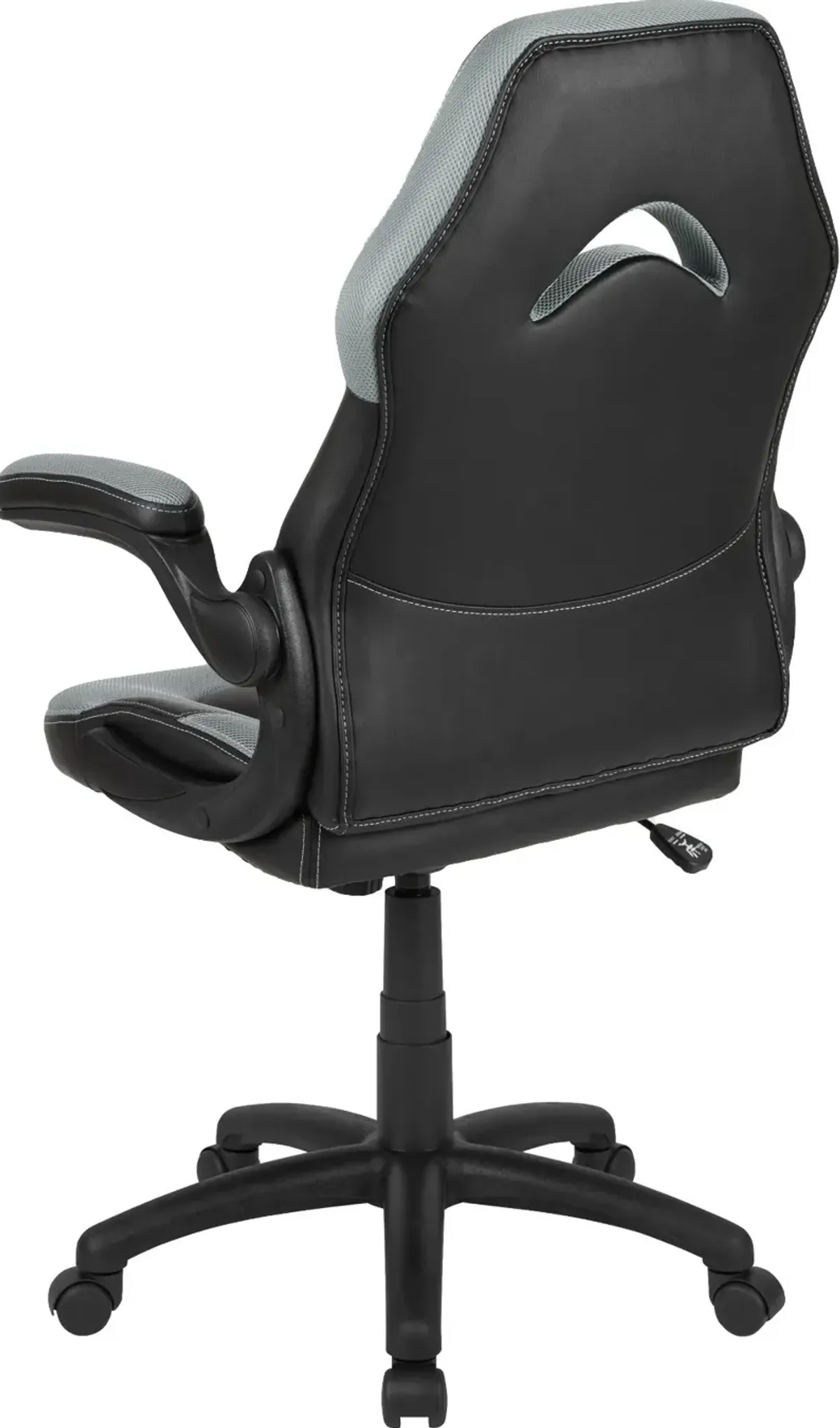 X10 Gray and Black Gaming Swivel Chair