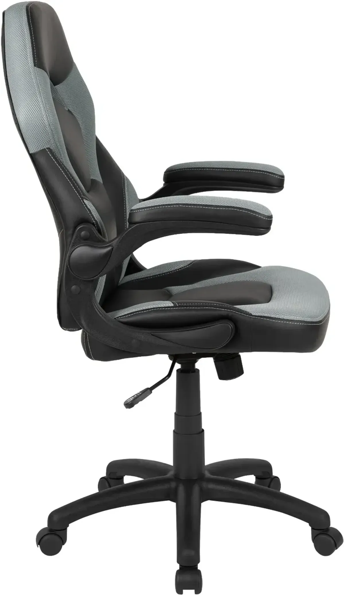 X10 Gray and Black Gaming Swivel Chair