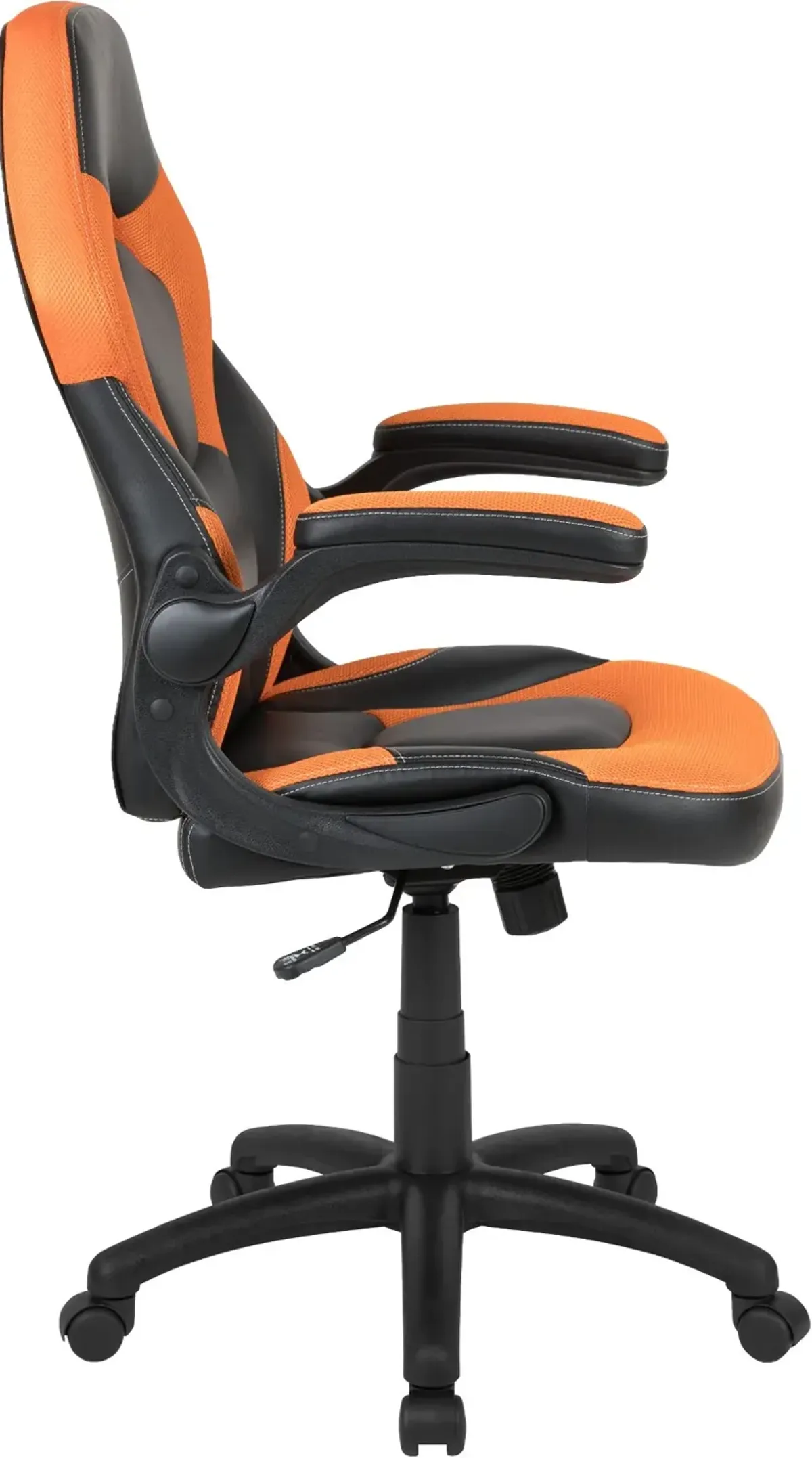 X10 Orange and Black Gaming Swivel Chair