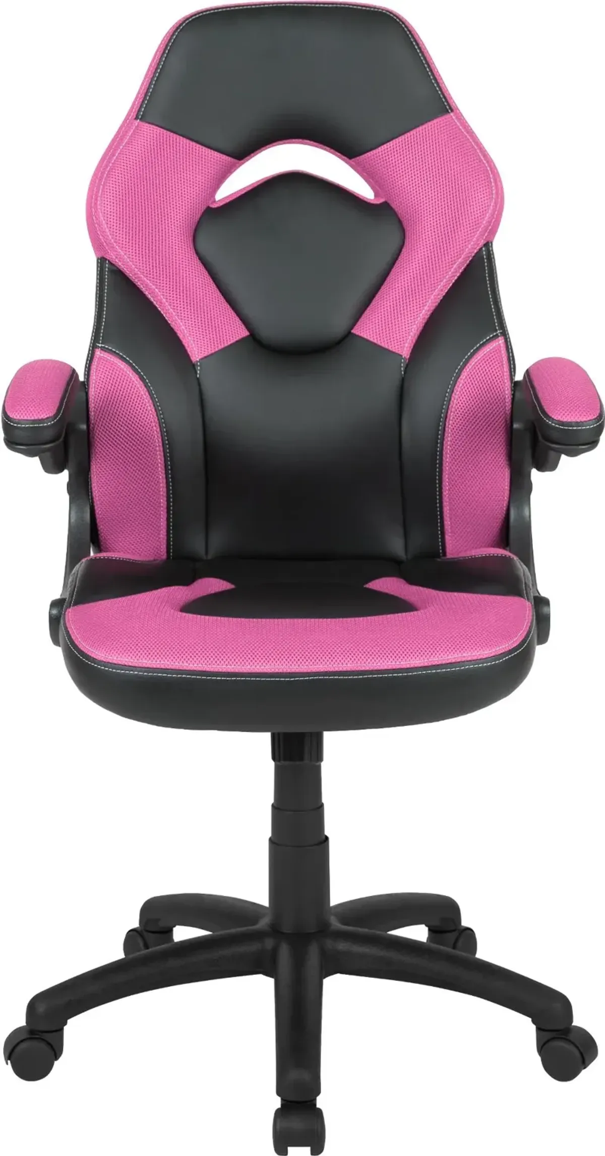 X10 Pink and Black Gaming Swivel Chair