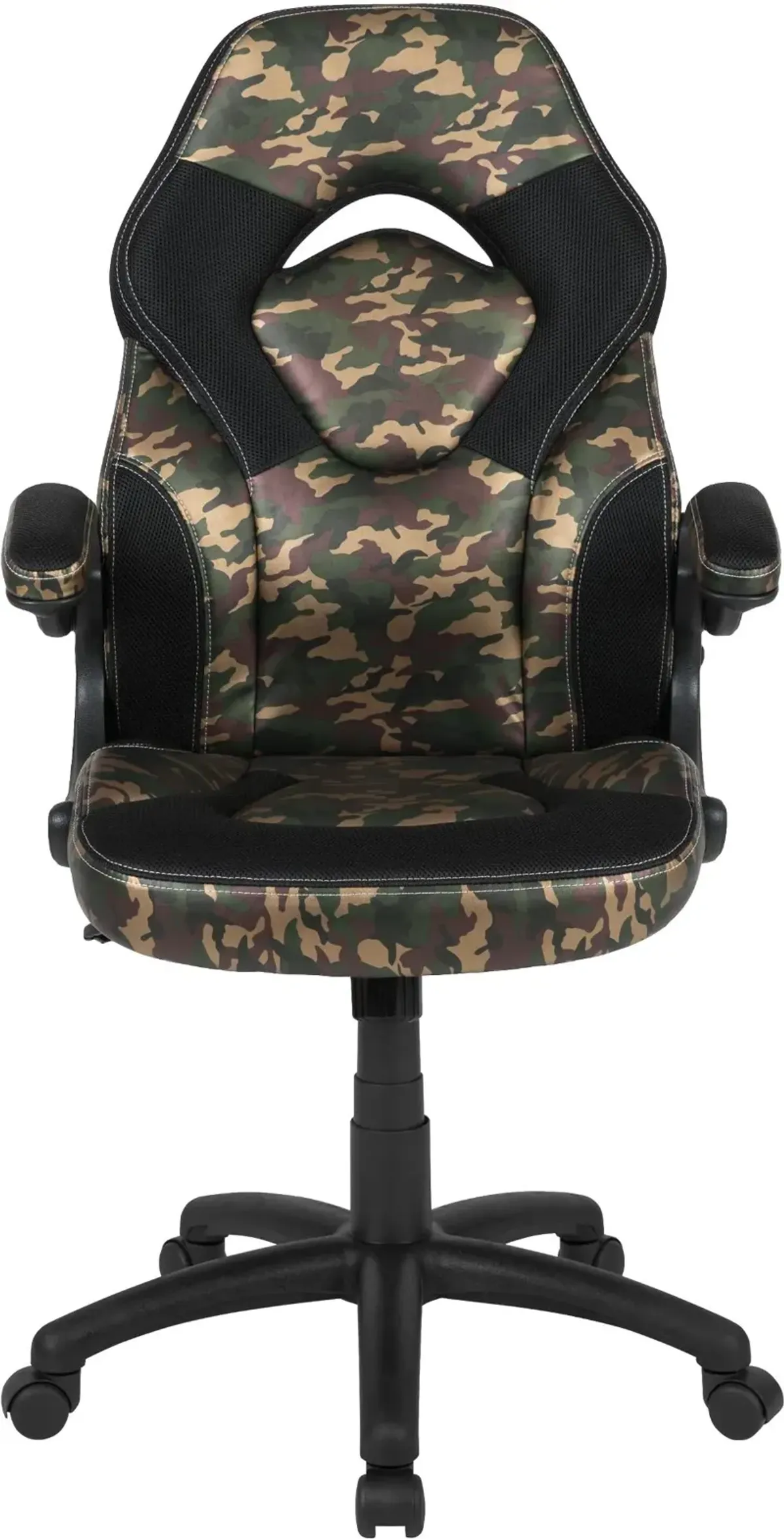 X10 Camouflage and Black Gaming Swivel Chair