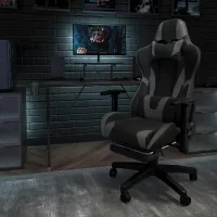 X20 Gray and Black Gaming Swivel Chair