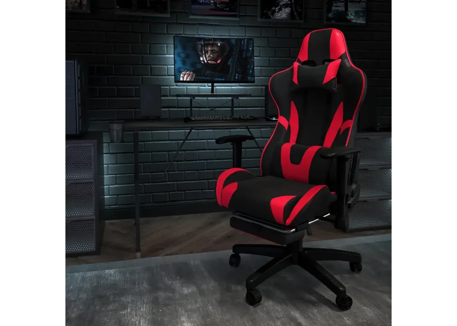 X30 Red and Black Gaming Swivel Chair