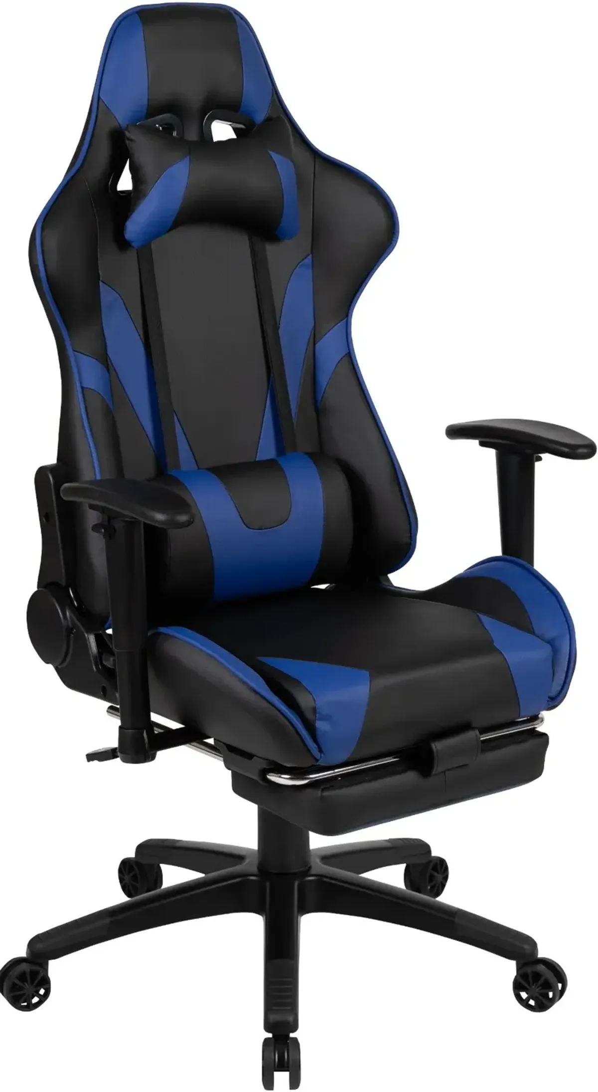 X30 Blue and Black Gaming Swivel Chair