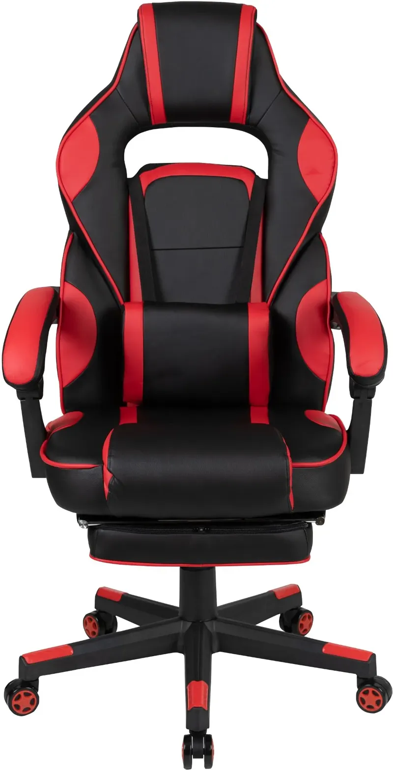 Red and Black Gaming Swivel Chair - X40