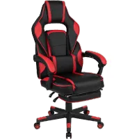 Red and Black Gaming Swivel Chair - X40