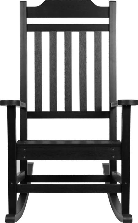 All-Weather Rocking Chair - Black