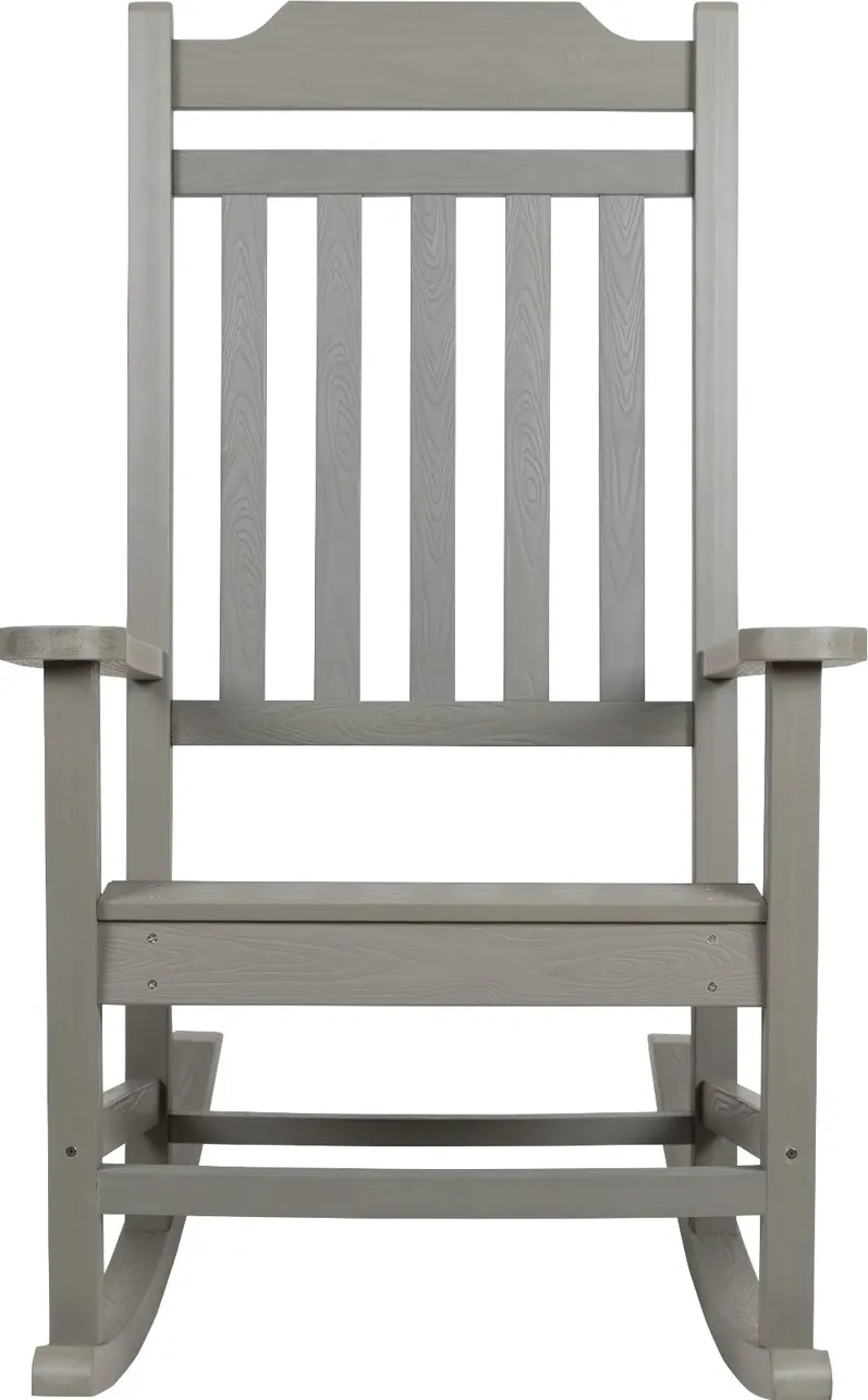 All-Weather Rocking Chair - Gray