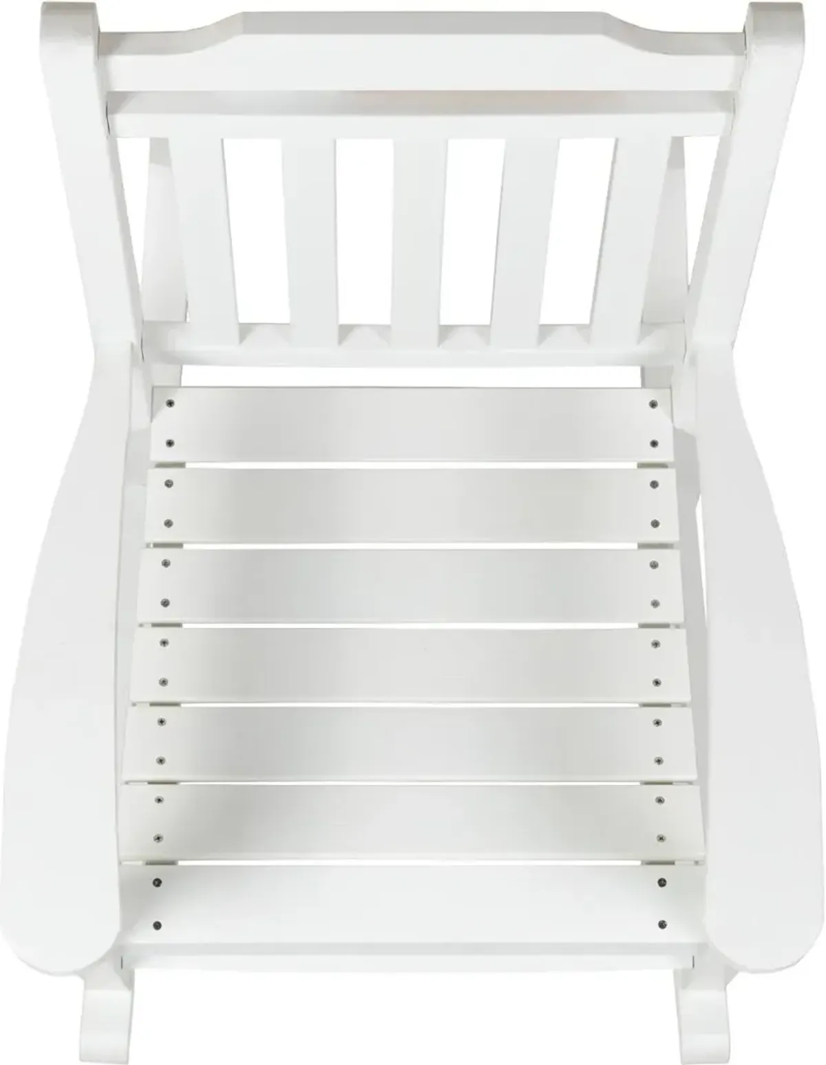 All-Weather Rocking Chair - White