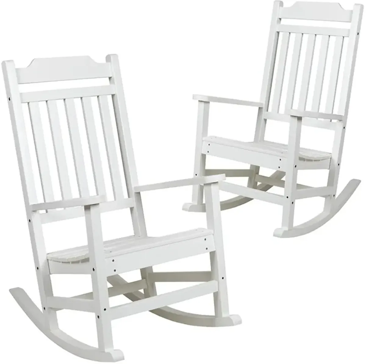 All-Weather Rocking Chair - White