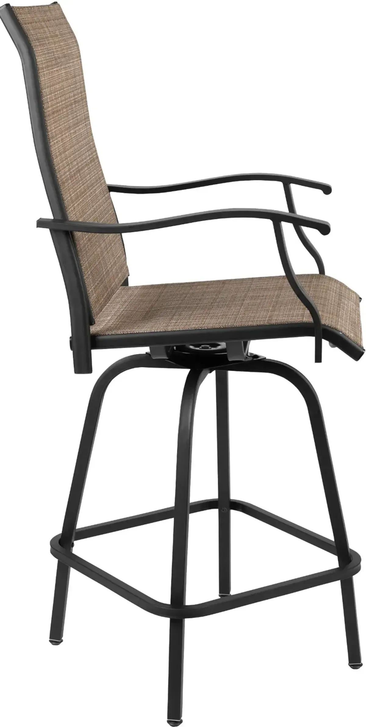 Wren Brown Bar Height Patio Stools - Set of 2