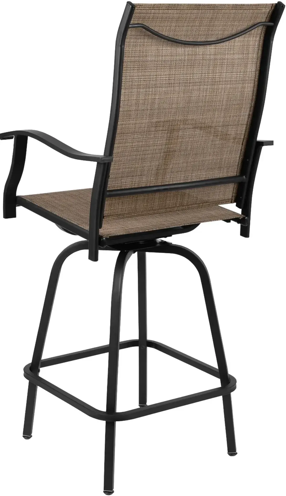 Wren Brown Bar Height Patio Stools - Set of 2