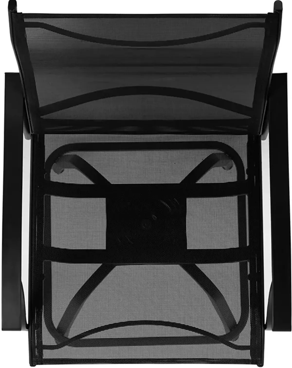 Wren Black Bar Height Patio Stools - Set of 2