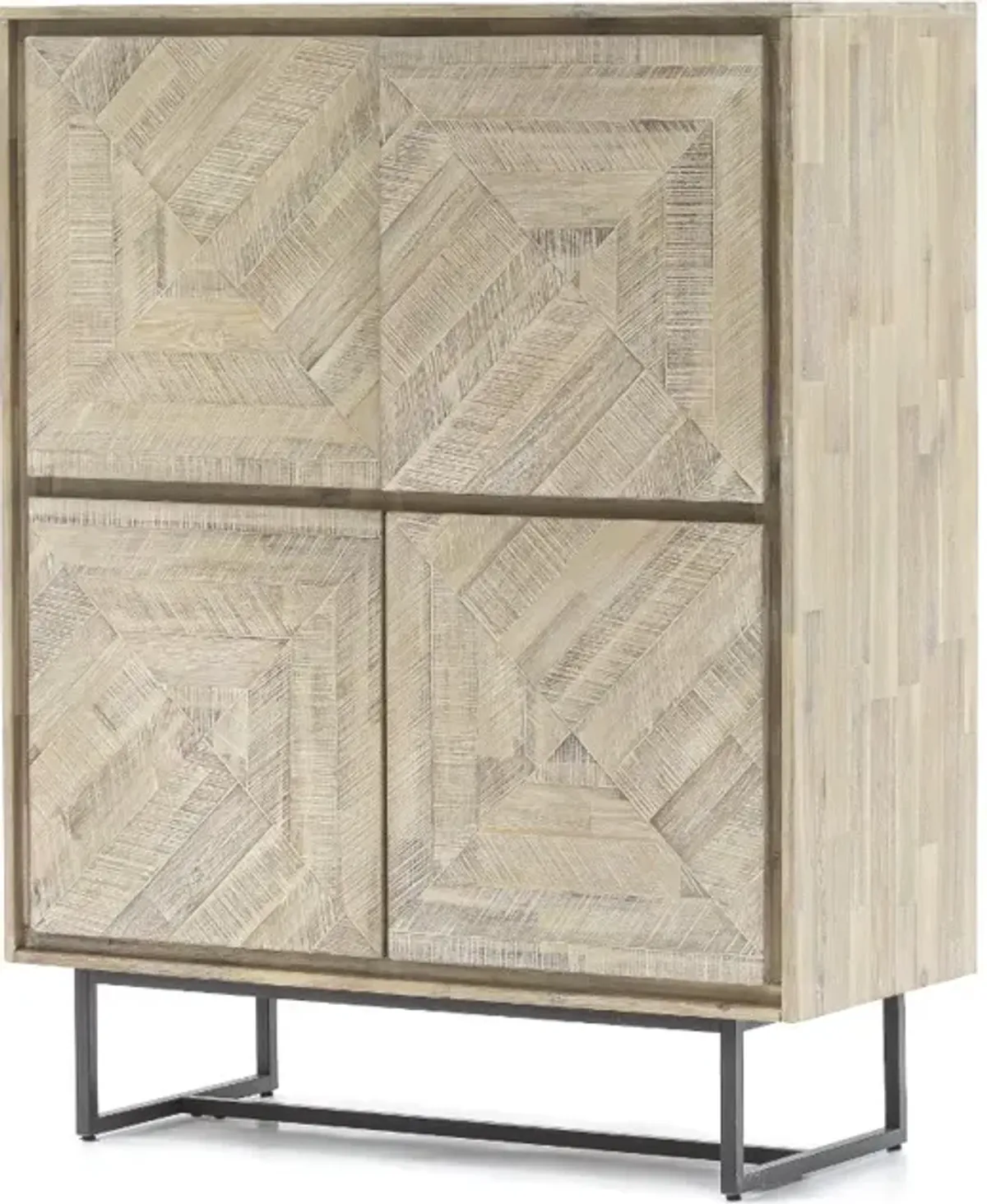 Luna Natural Storage Cabinet