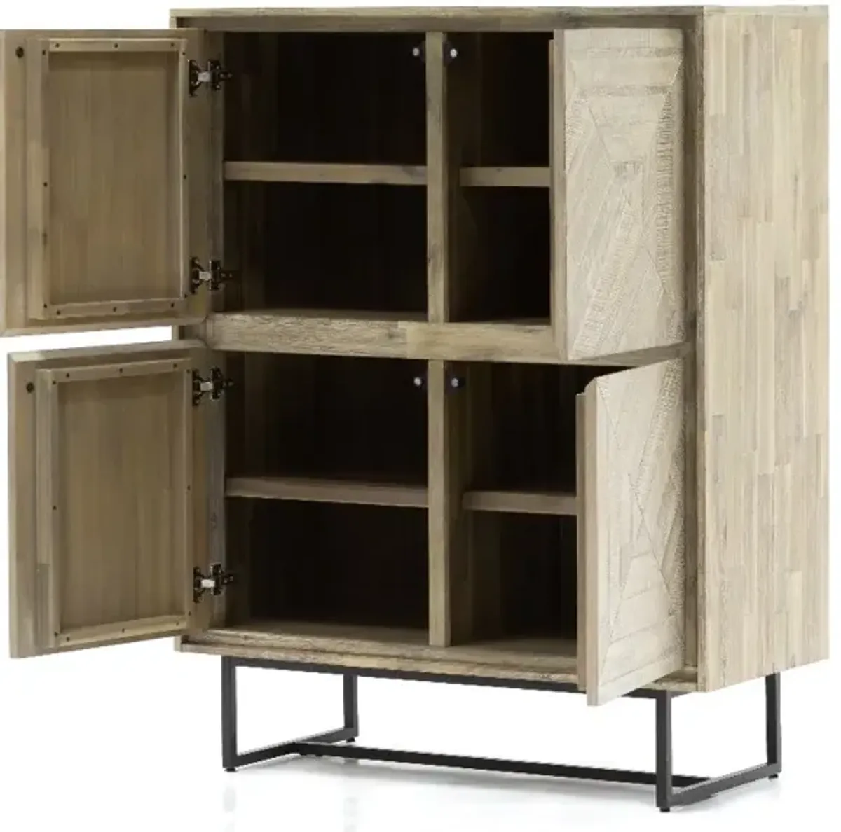 Luna Natural Storage Cabinet