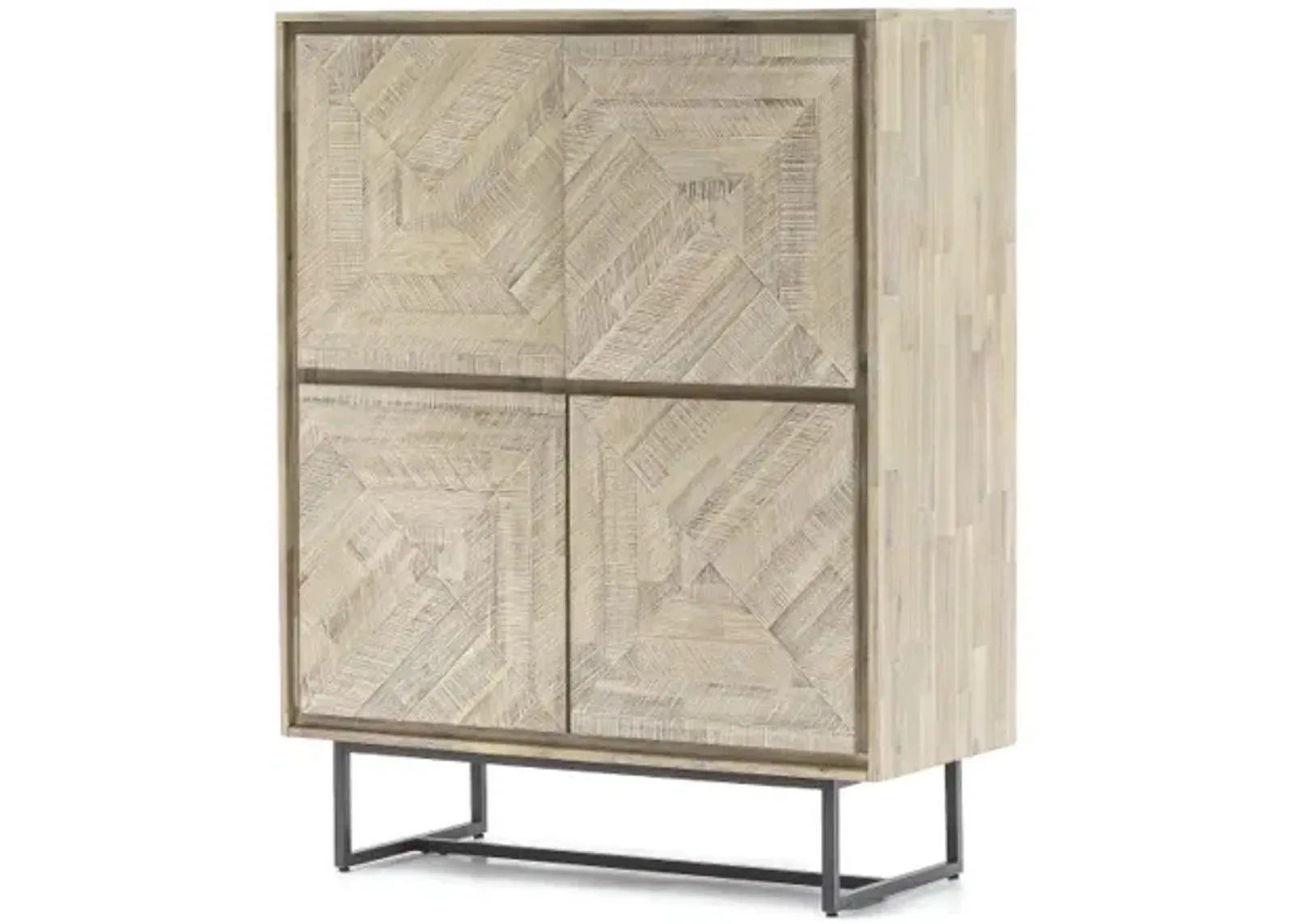 Luna Natural Storage Cabinet