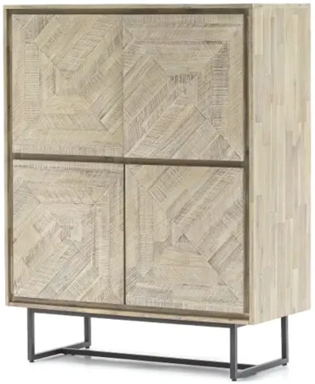 Luna Natural Storage Cabinet