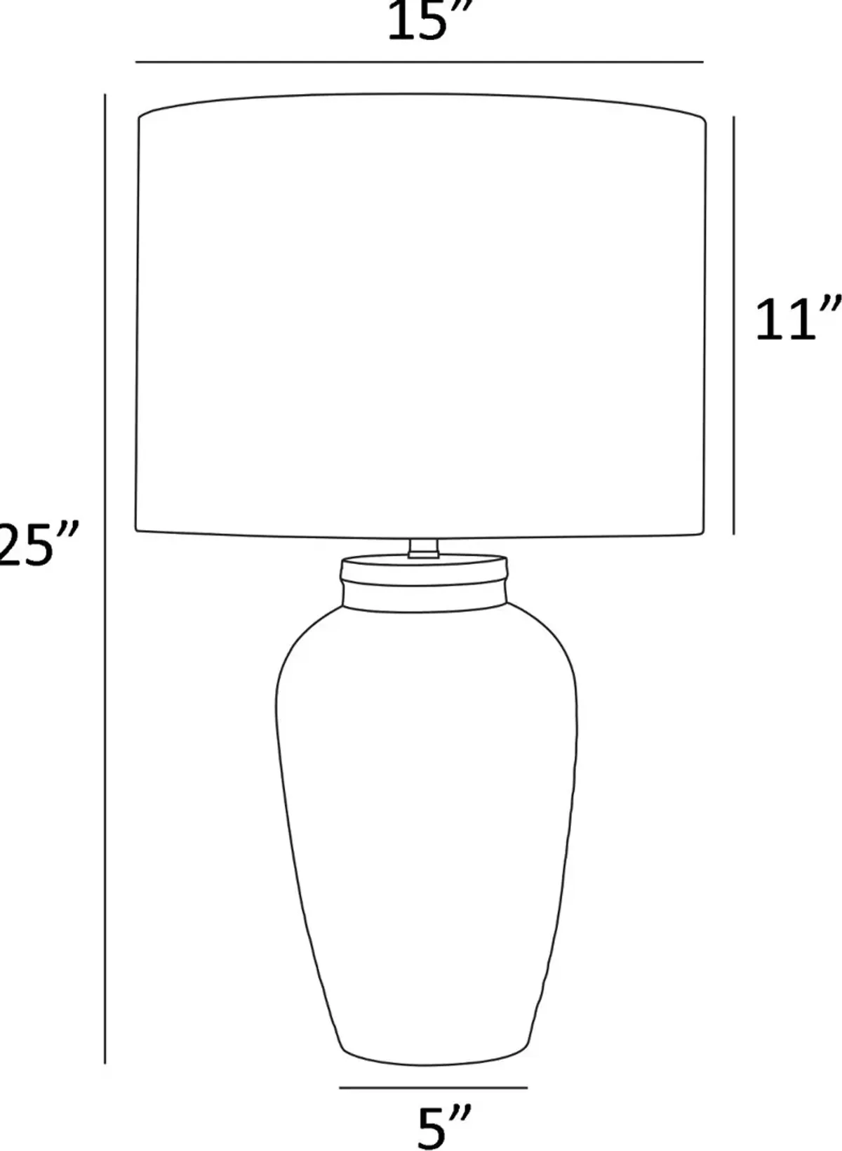 Cement Outdoor Cordless Table Lamp with Rechargeable Bulb