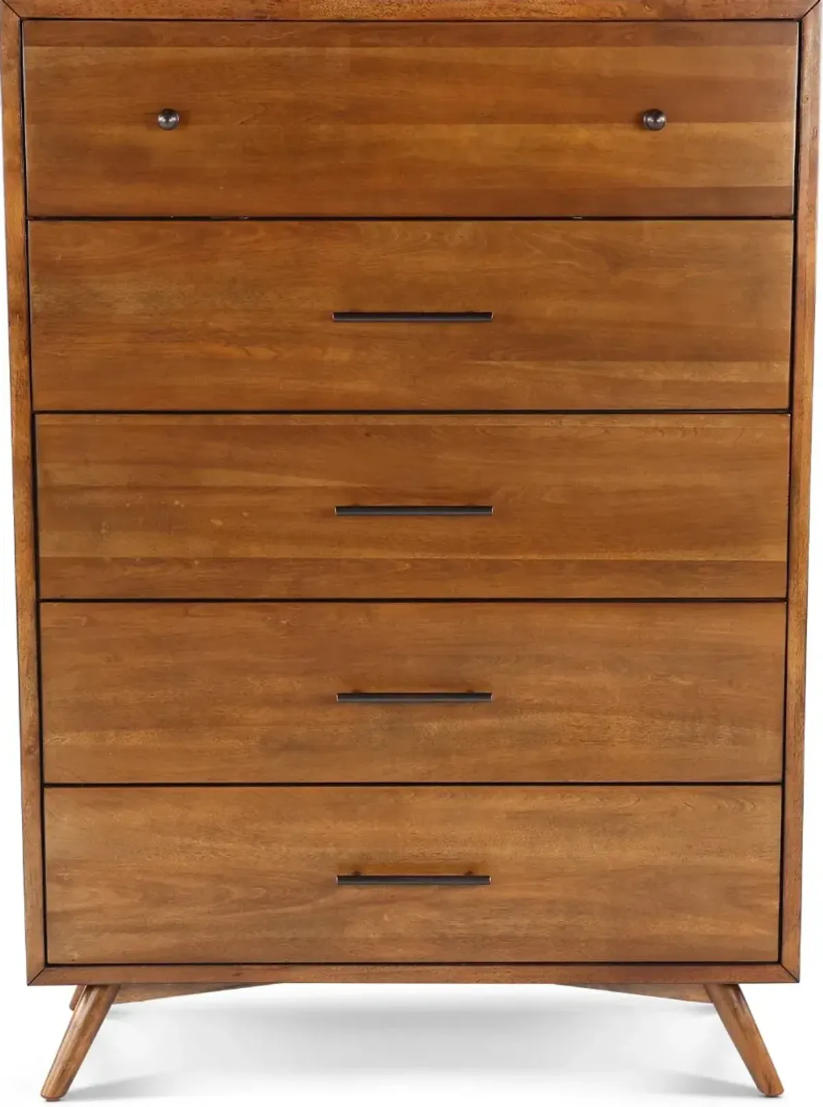 Robin Mid-Century Modern Brown Chest of Drawers