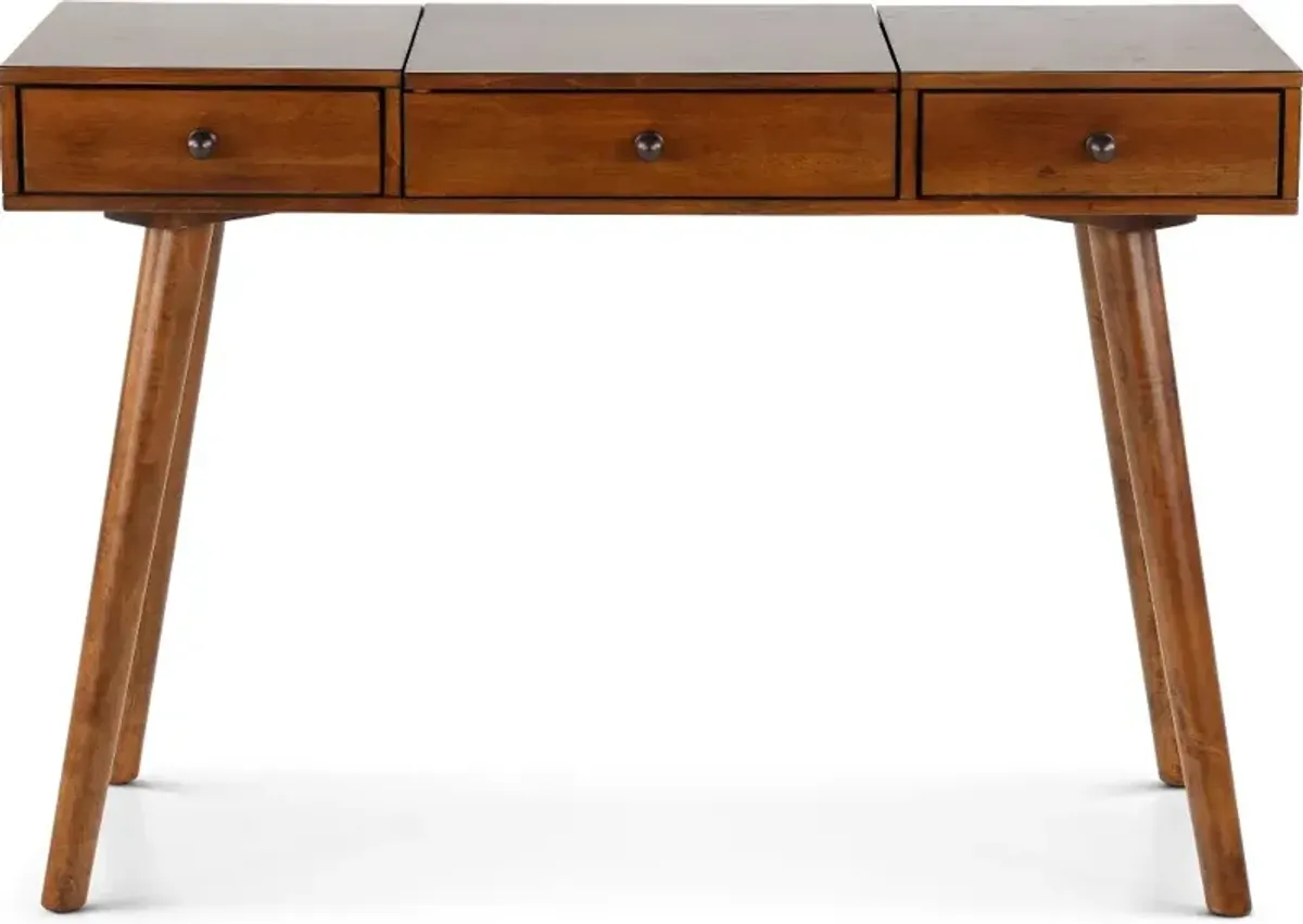 Robin Brown Vanity Desk