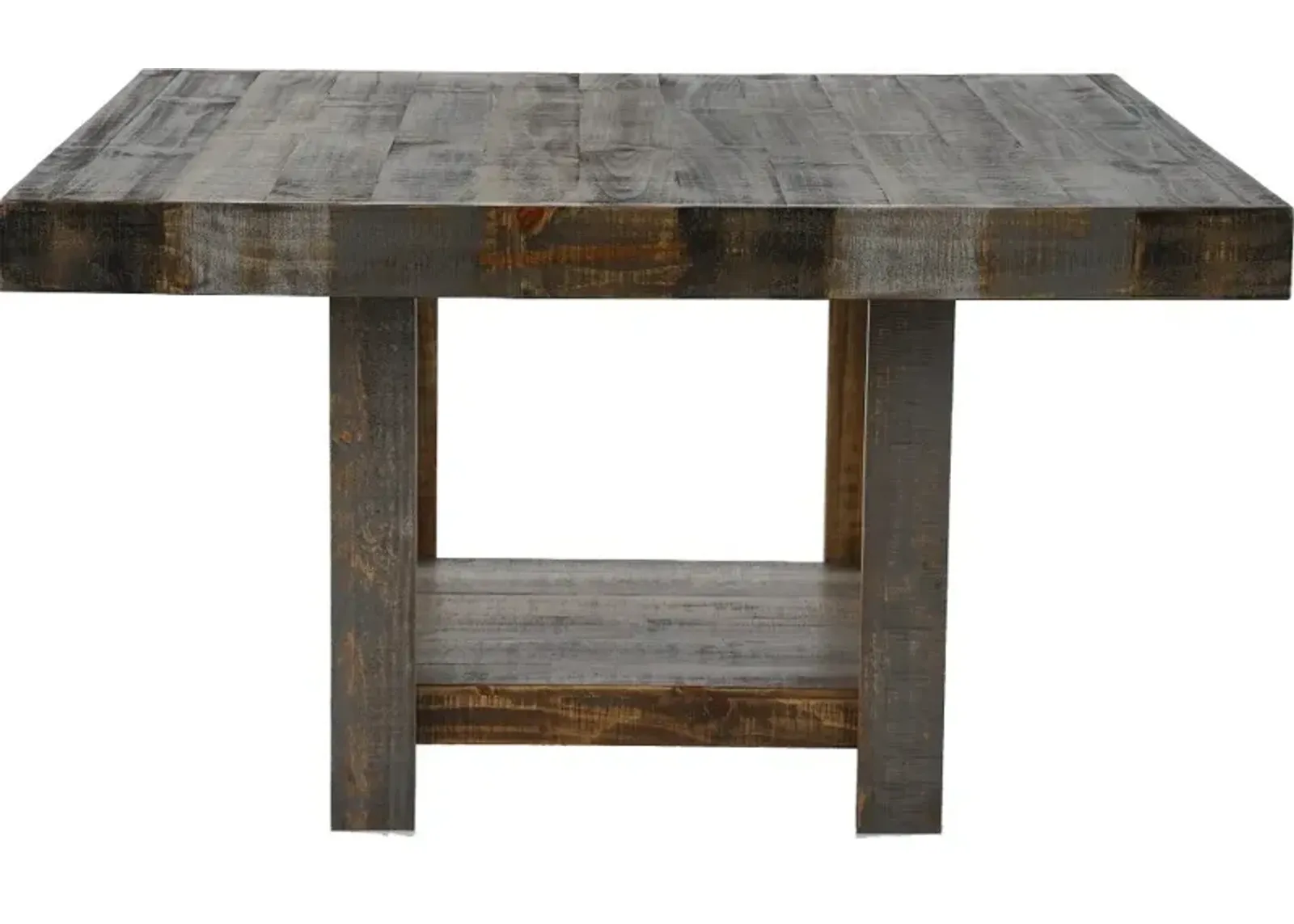 Loft Rustic Pine Dining Table