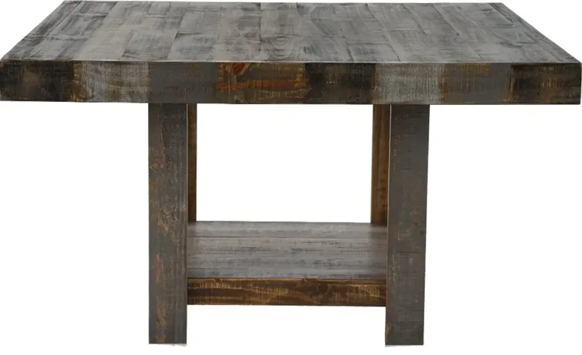 Loft Rustic Pine Dining Table