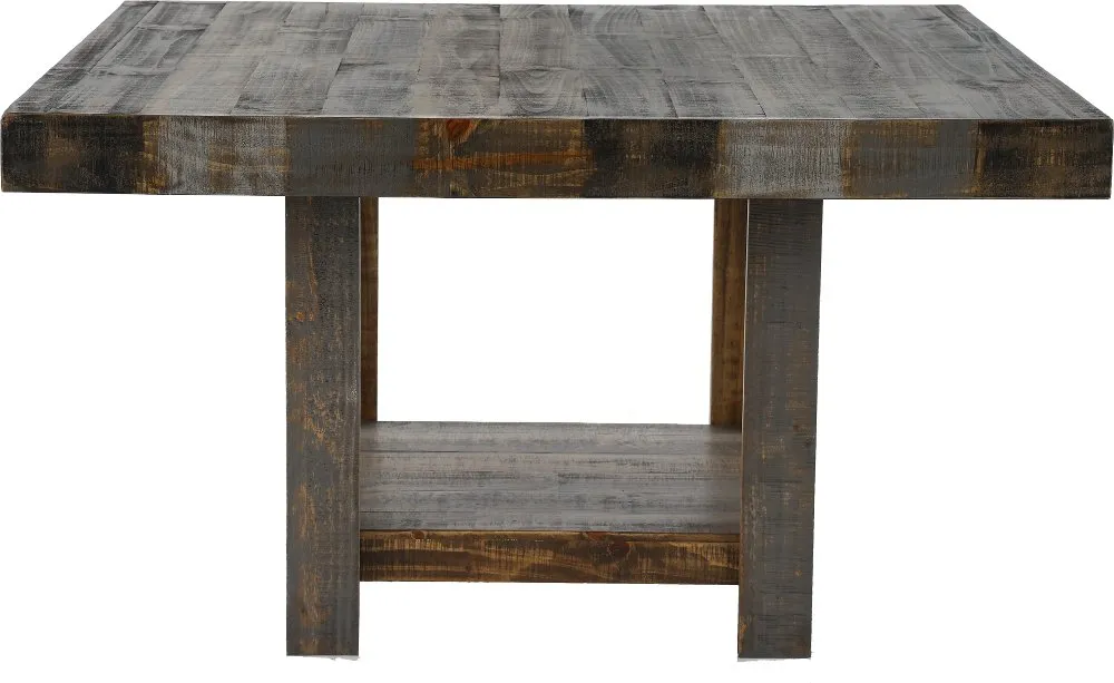 Loft Rustic Pine Dining Table