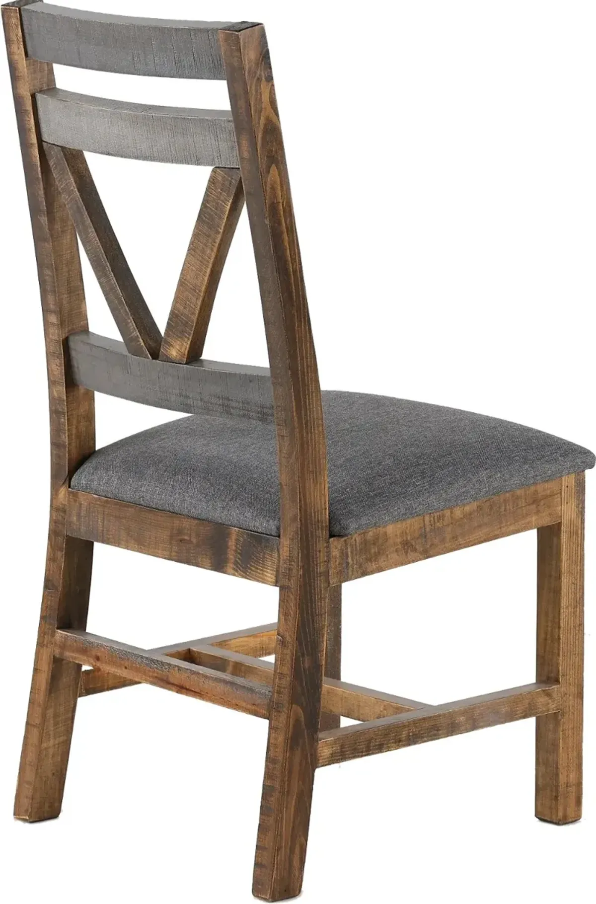 Loft Rustic Pine Dining Chair