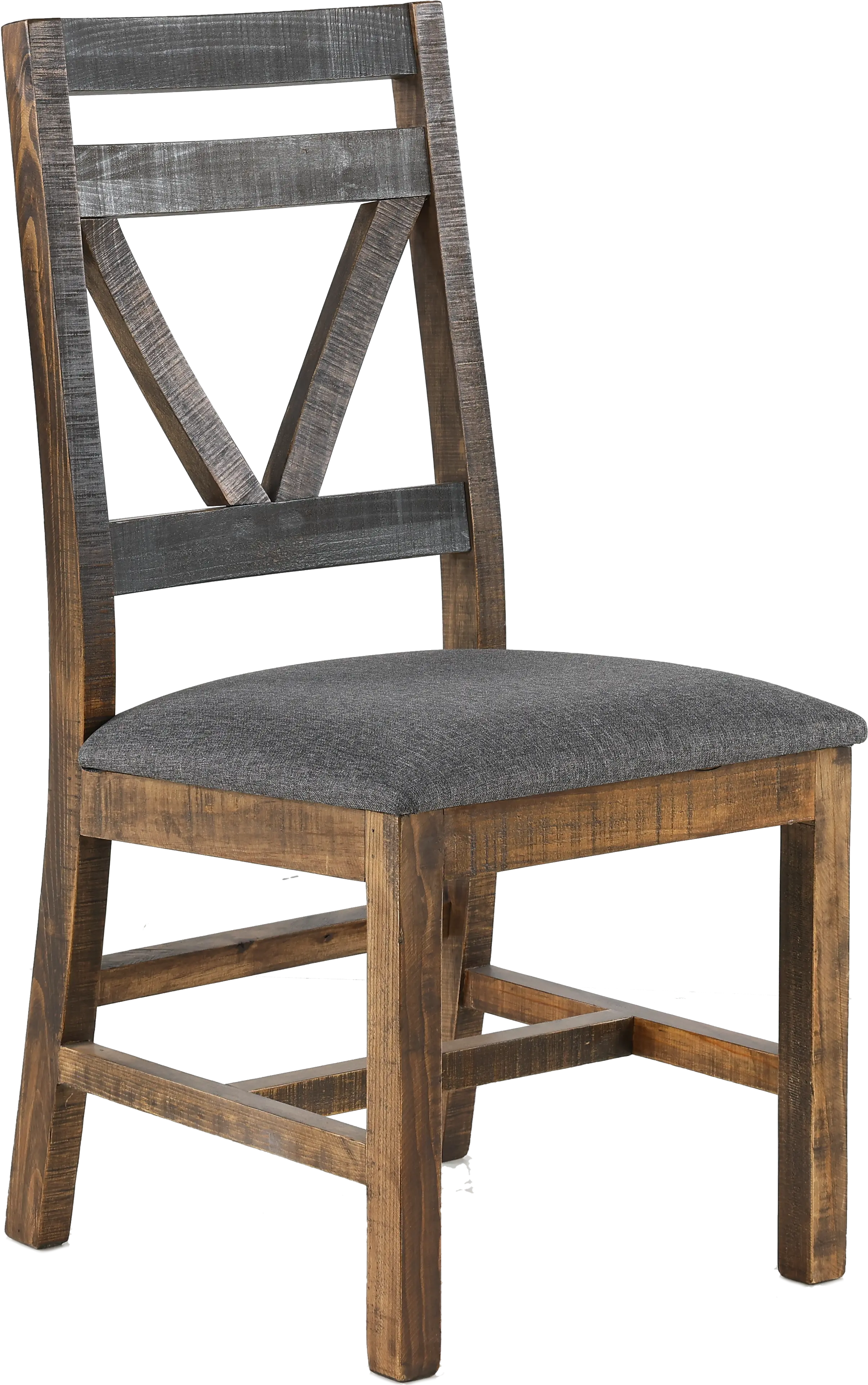 Loft Rustic Pine Dining Chair