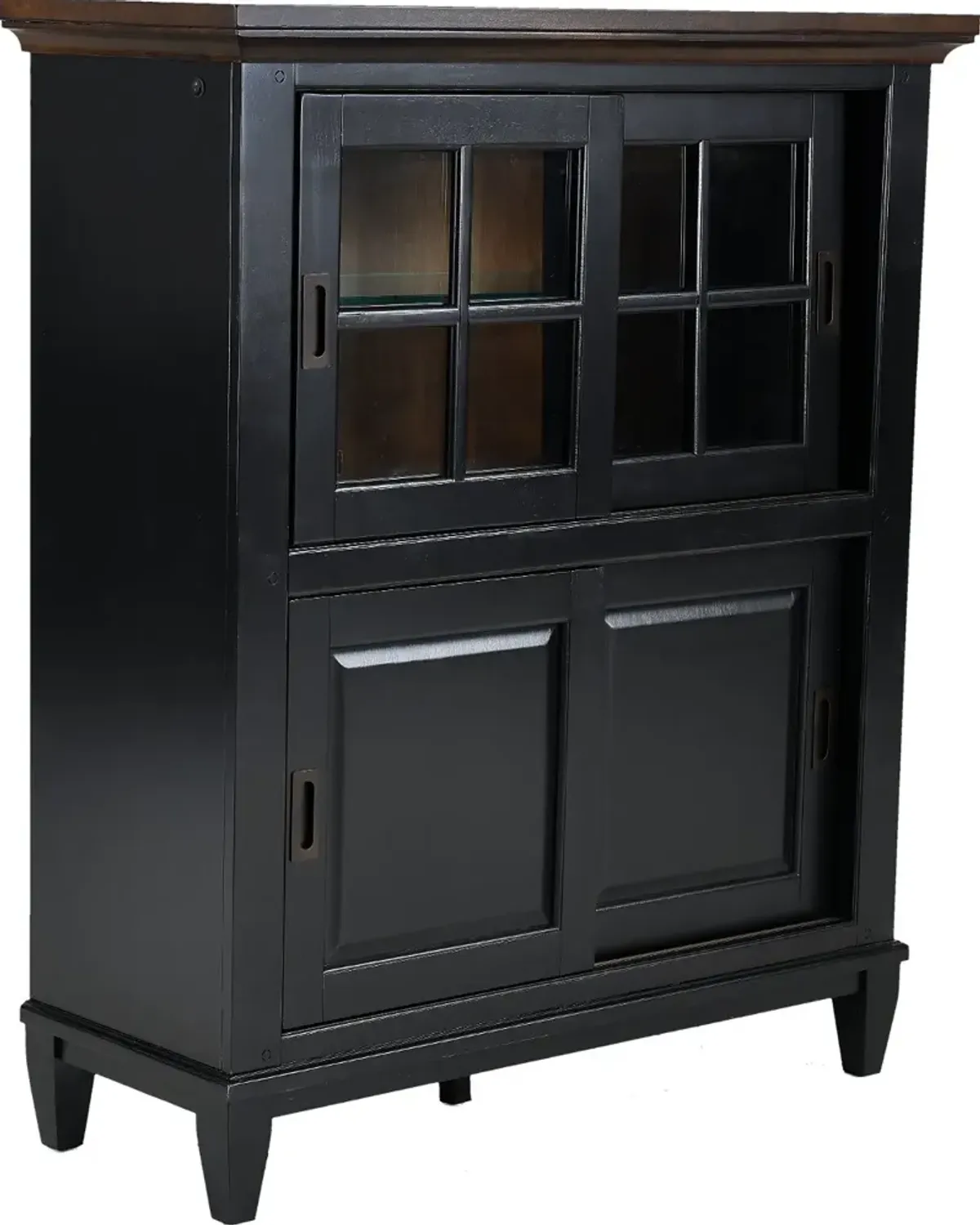 Lakeside Black Curio Cabinet