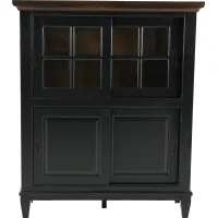 Lakeside Black Curio Cabinet