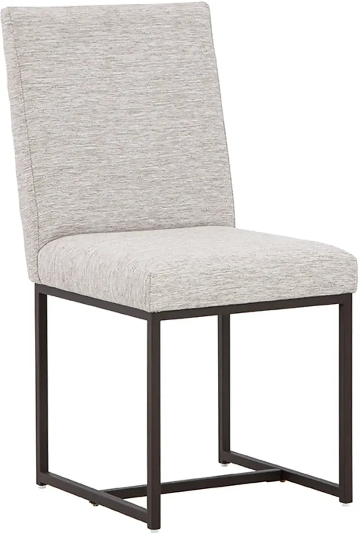 Carson Light Gray Upholstered Dining Chair