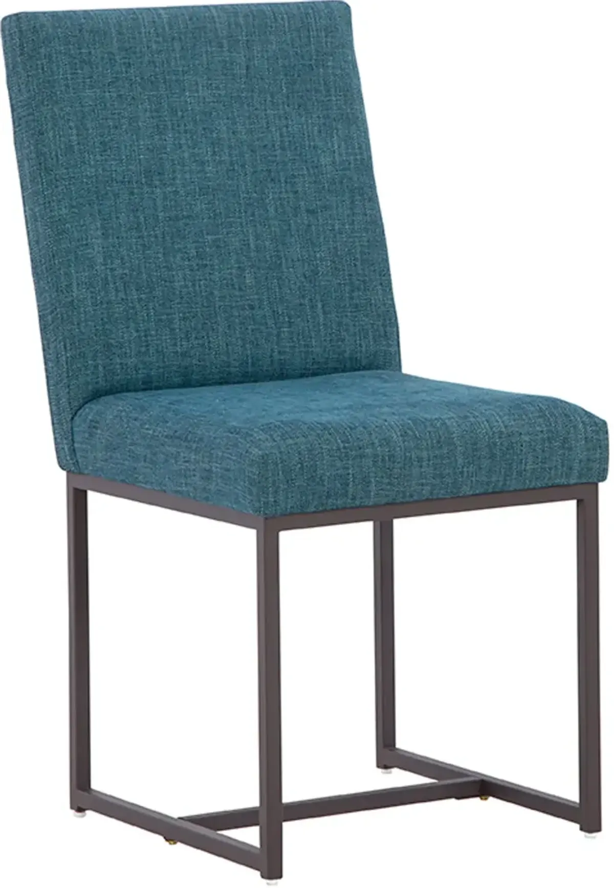 Carson Teal Blue Upholstered Dining Chair