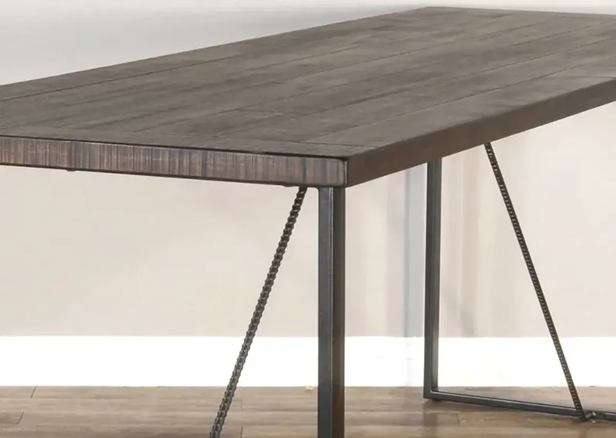 Newport Dark Brown Counter Height Dining Table