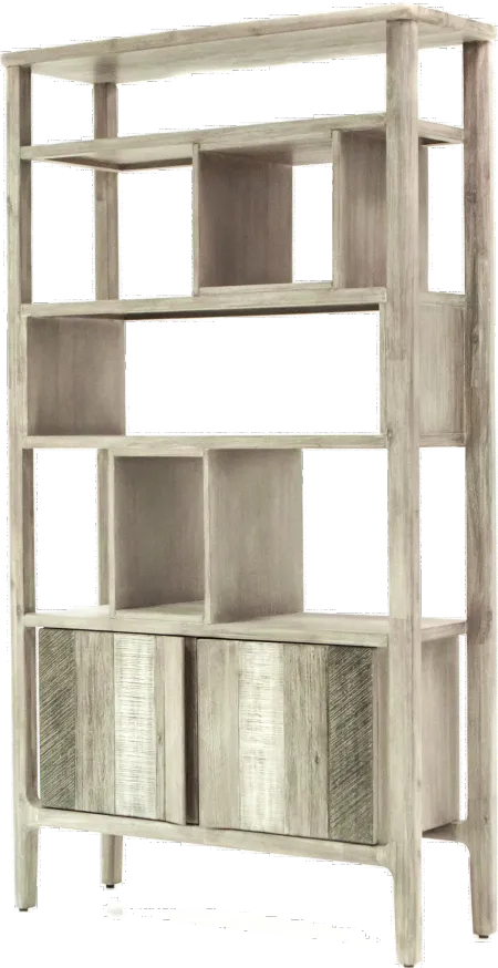 Ellis Gray and Sand Bookcase
