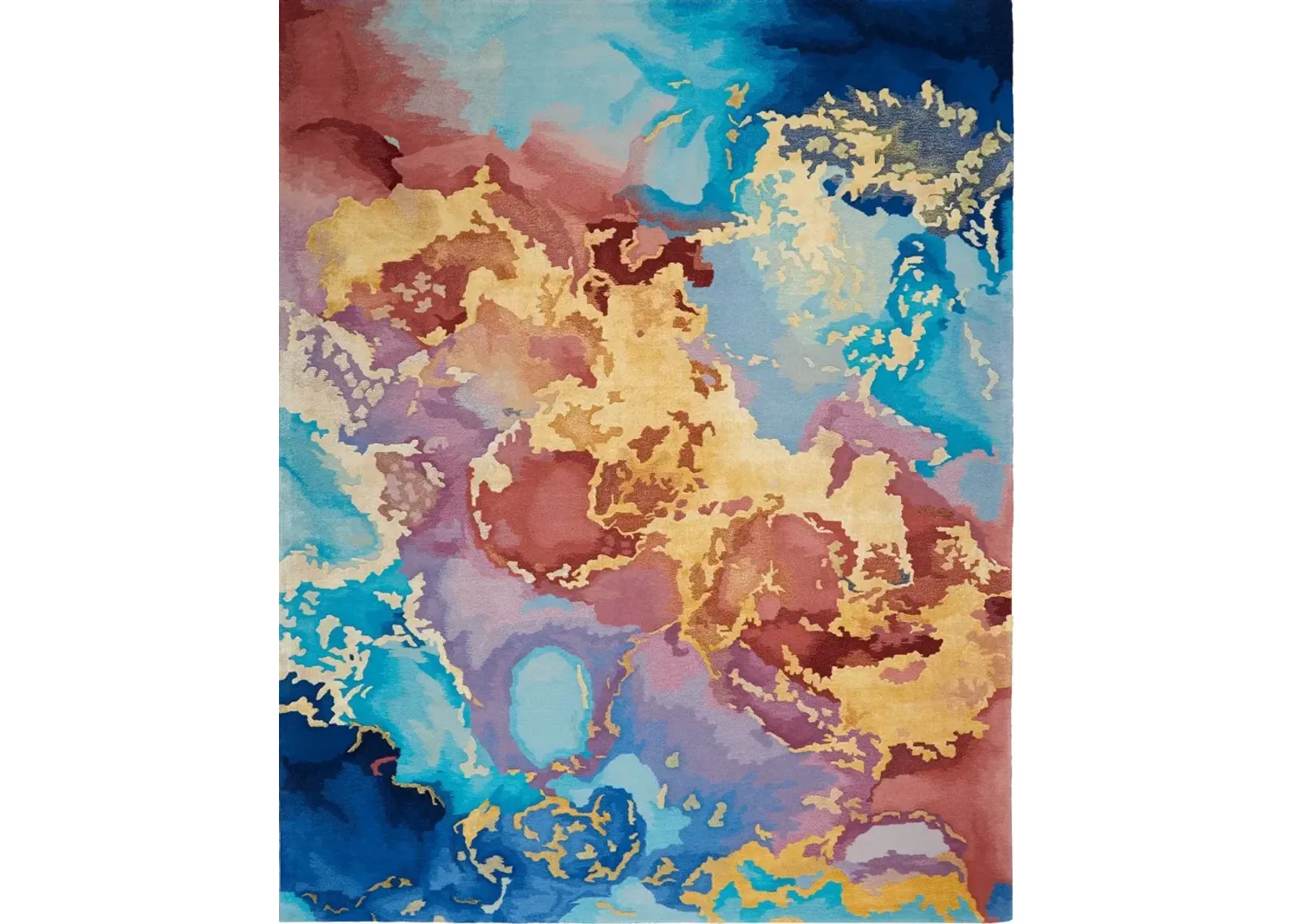 Prismatic 8 x 10 Abstract Multicolor Area Rug