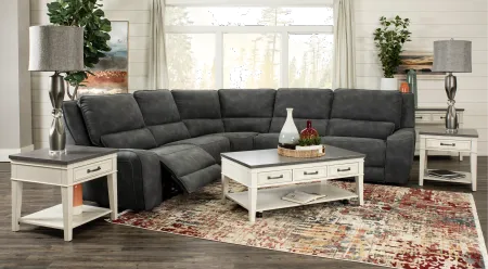 Sauvage 5-Piece Curved Power Reclining Sectional