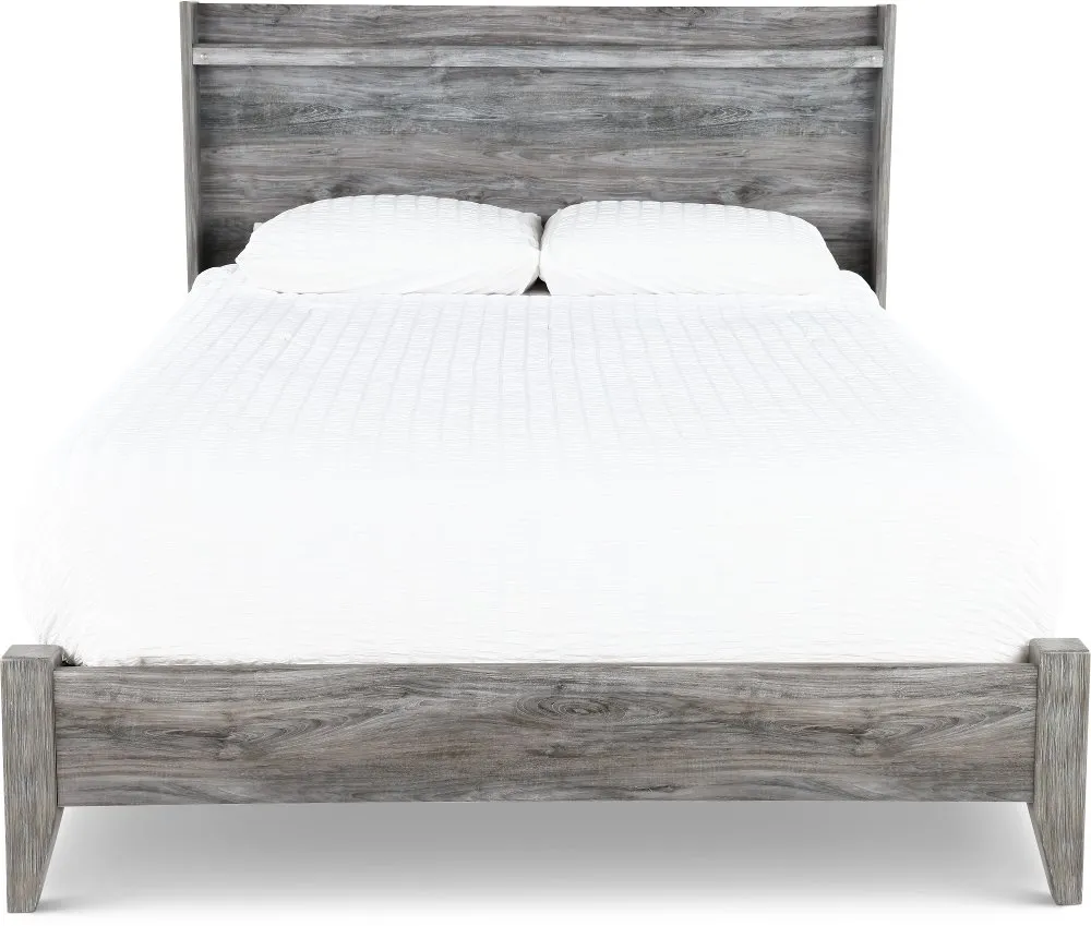 Twila Rustic Smoke Gray Full Bed