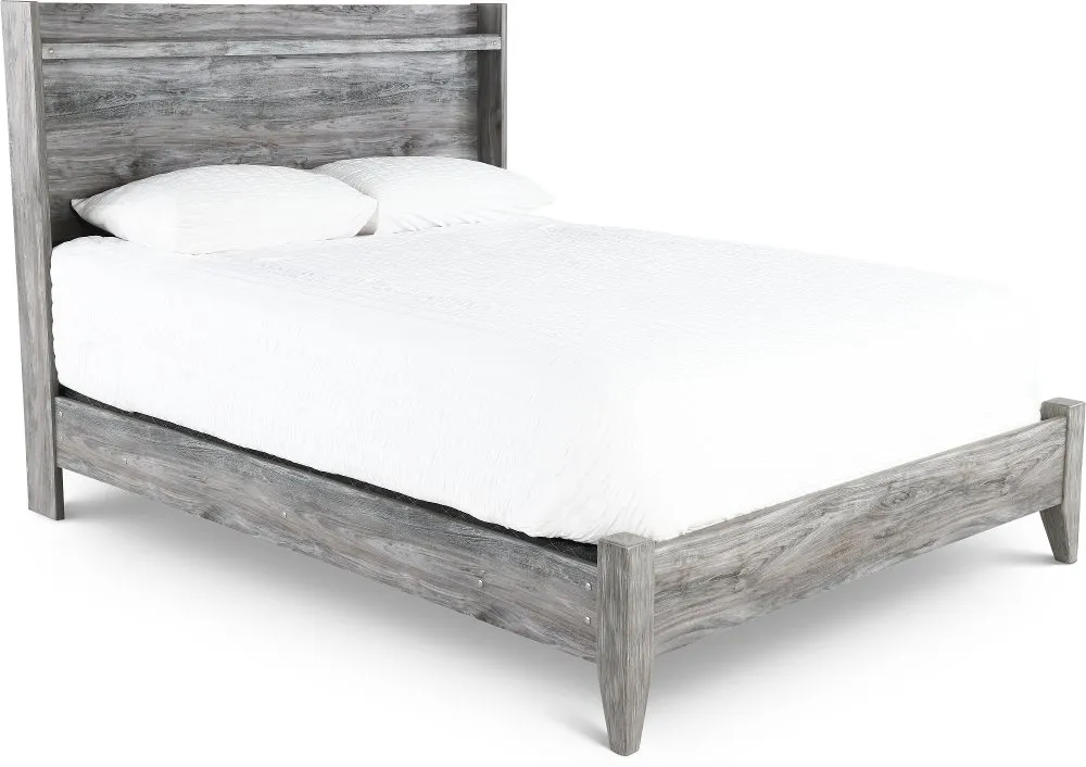 Twila Rustic Smoke Gray Full Bed